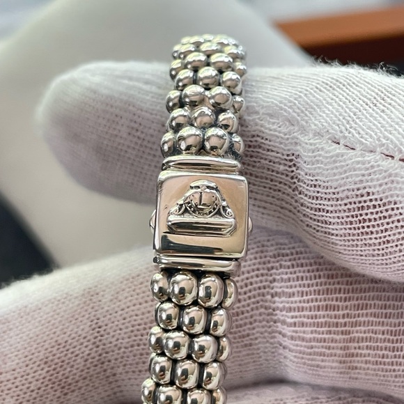 Lagos Caviar 8mm Maya Bracelet with Black Onyx-Small - Picture 7 of 10